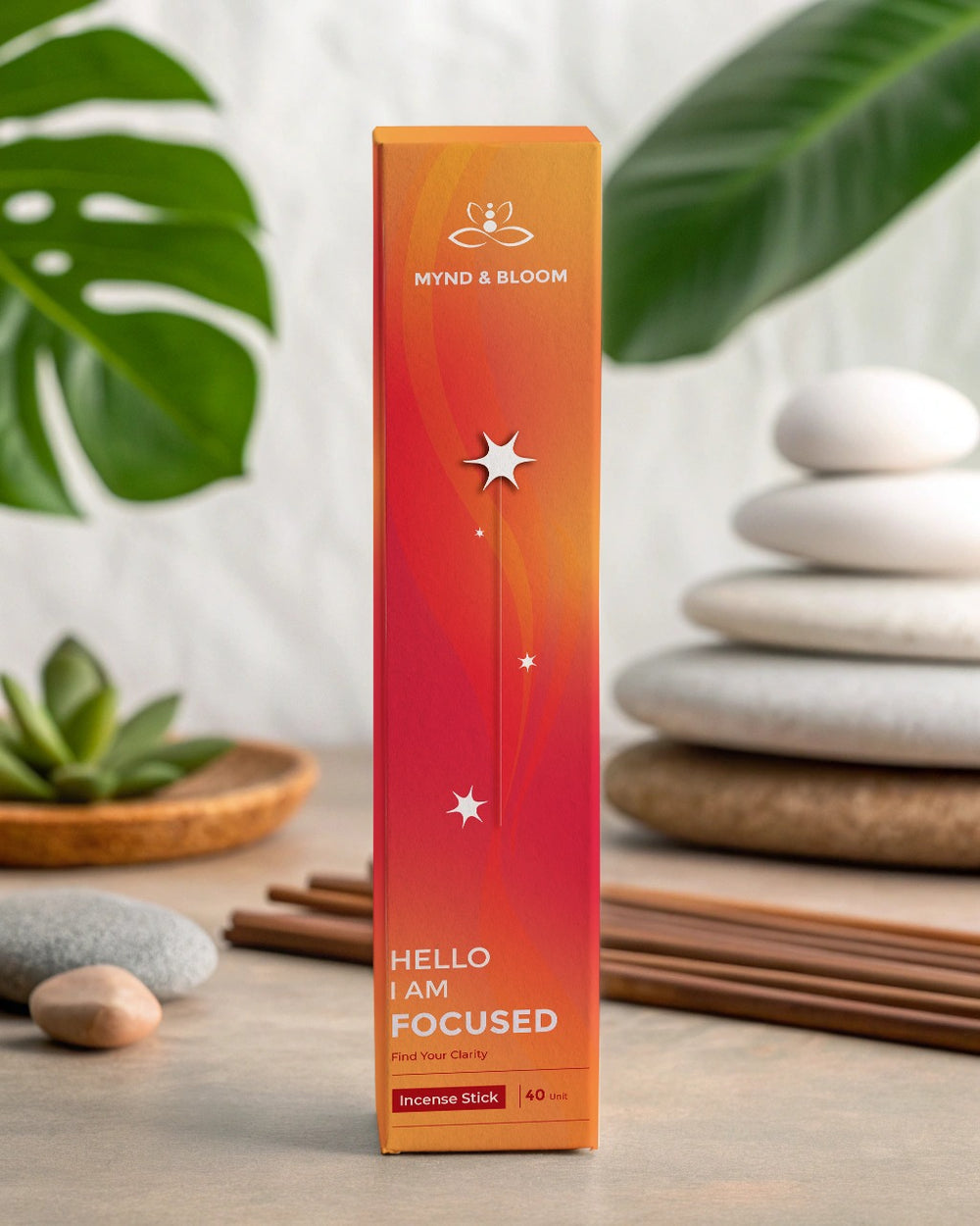 Awaken + Invigorating Eucalyptus Incense Sticks