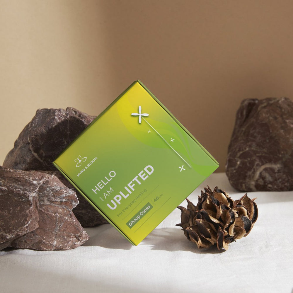 Uplift + Energize Orange Dhoop Cones