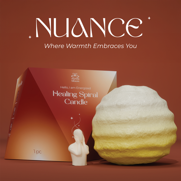 Energized : Healing Spiral Candle