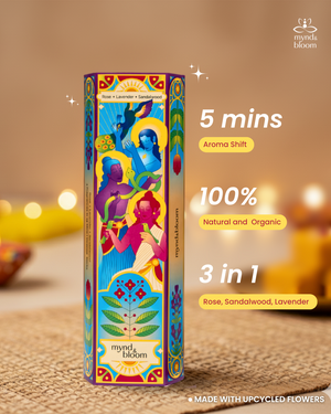 Triveni Sangam 3-in-1 Incense Sticks