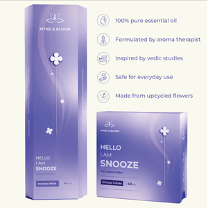 Snooze Incense Sticks+Dhoop cones Combo