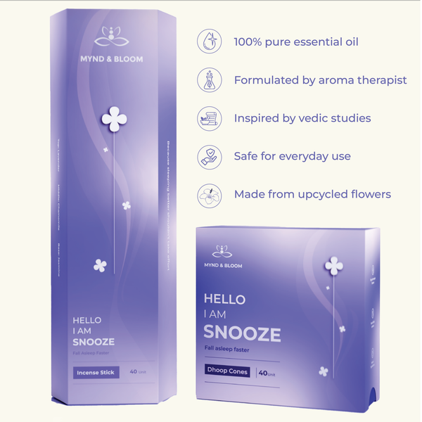 Snooze Incense Sticks+Dhoop cones Combo