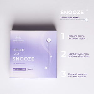 Breathe + Relax Lavender Dhoop Cones