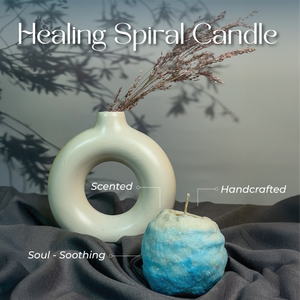 De-Stress : Healing Spiral Candle