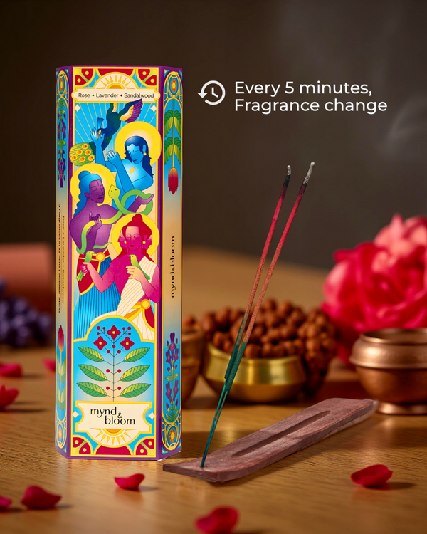 Triveni Sangam 3-in-1 Incense Sticks