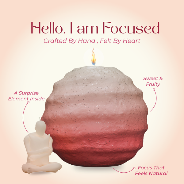 Focused : Healing Spiral Candle