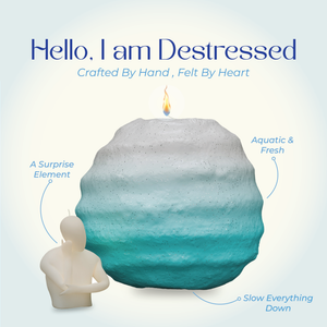 De-Stress : Healing Spiral Candle