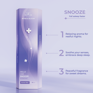 Snooze Incense Sticks+Dhoop cones Combo