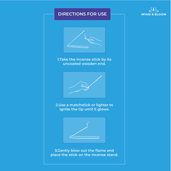 Balance + Harmony Rose Incense Sticks