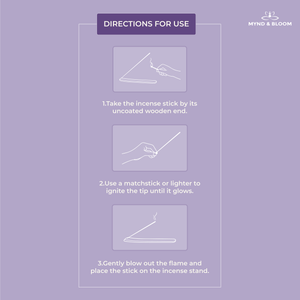 Breathe + Relax Lavender Incense Sticks