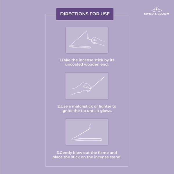 Breathe + Relax Lavender Incense Sticks