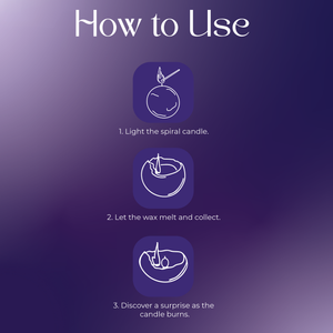 Snooze : Healing Spiral Candle