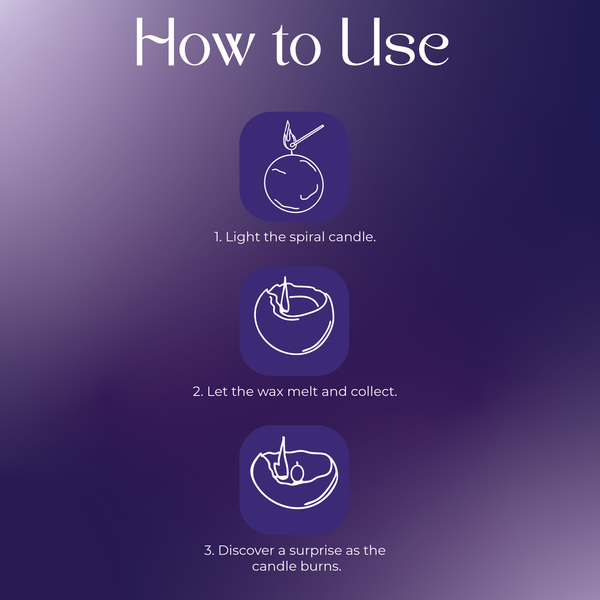 Snooze : Healing Spiral Candle