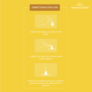Purify + Refresh Lemon Dhoop Cones