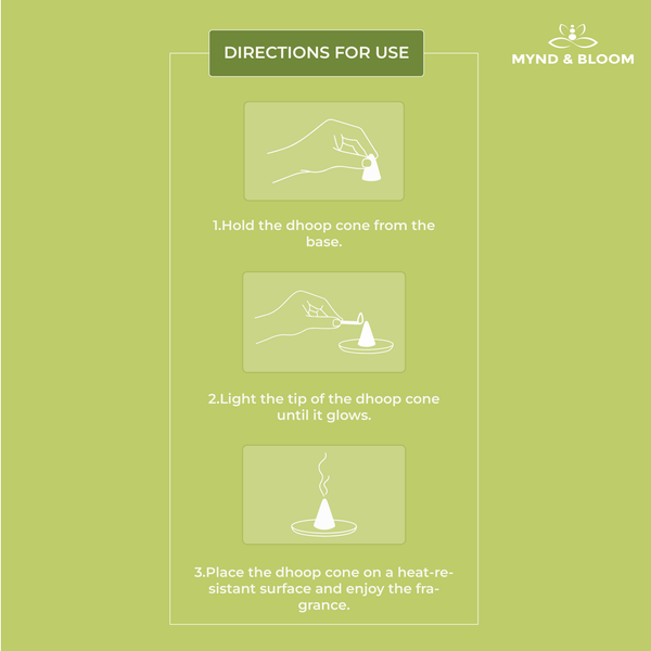 Uplift + Energize Orange Dhoop Cones