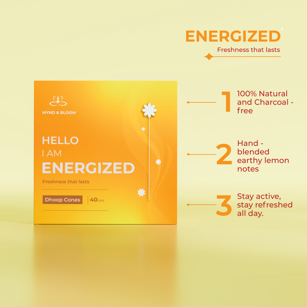 Energized Incense Sticks & Dhoop cones combo