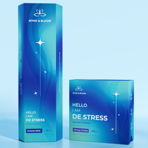 De-Stress Incense Sticks & Dhoop cones combo