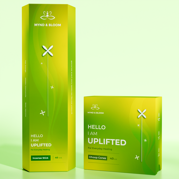 Uplifted incense stick & Dhoop cones combo